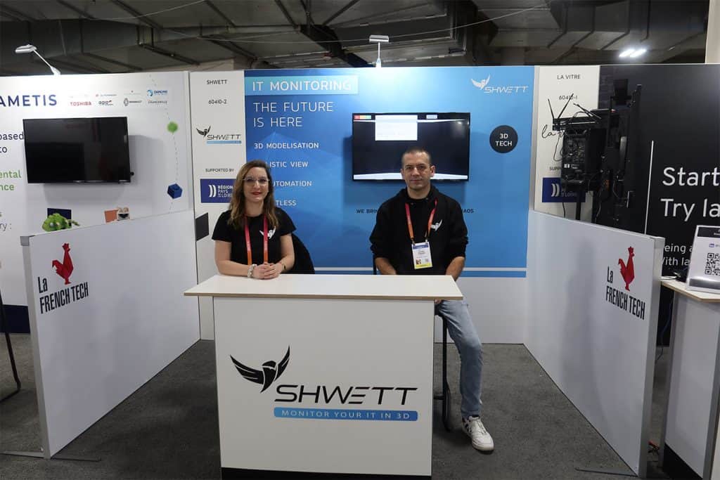 Shwett presente sa solution de supervision informatique en 3D au CES Las Vegas 2023