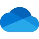 icone-onedrive Logo Microsoft OneDrive